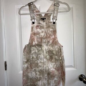 Tie-Dye Overall Dress